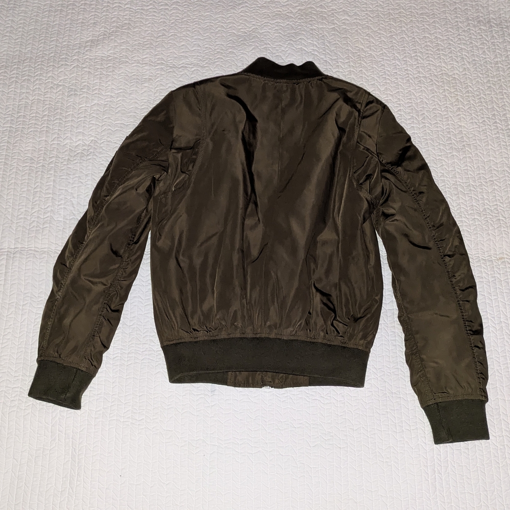 Bcbgeneration Dark Green Bomber Jacket - image 4